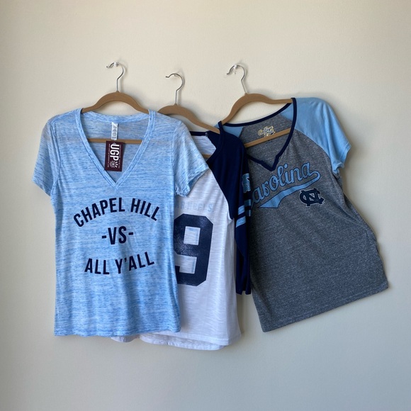 Bundle of 3 UNC Chapel Hill College shirts - Picture 2 of 7
